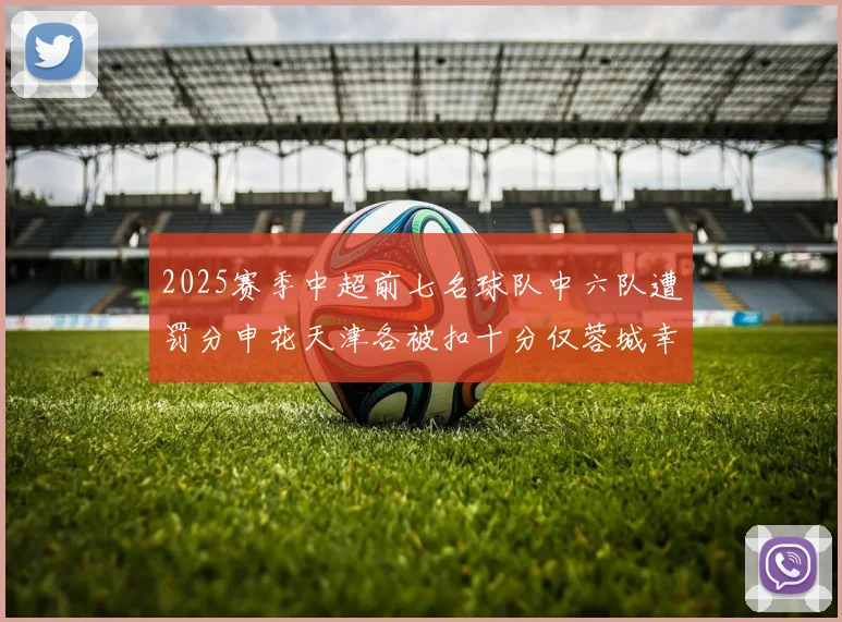 2025赛季中超前七名球队中六队遭罚分申花天津各被扣十分仅蓉城幸免